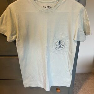 Salt Life Pale Aqua Short Sleeve Pocket Tee